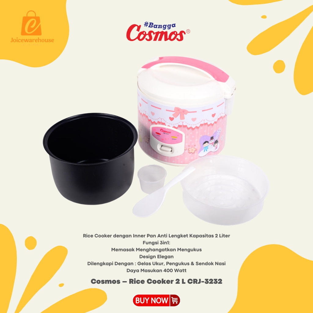 MAGIC COM / magicom / RICE COOKER Cosmos – Rice Cooker 2 L CRJ-3232