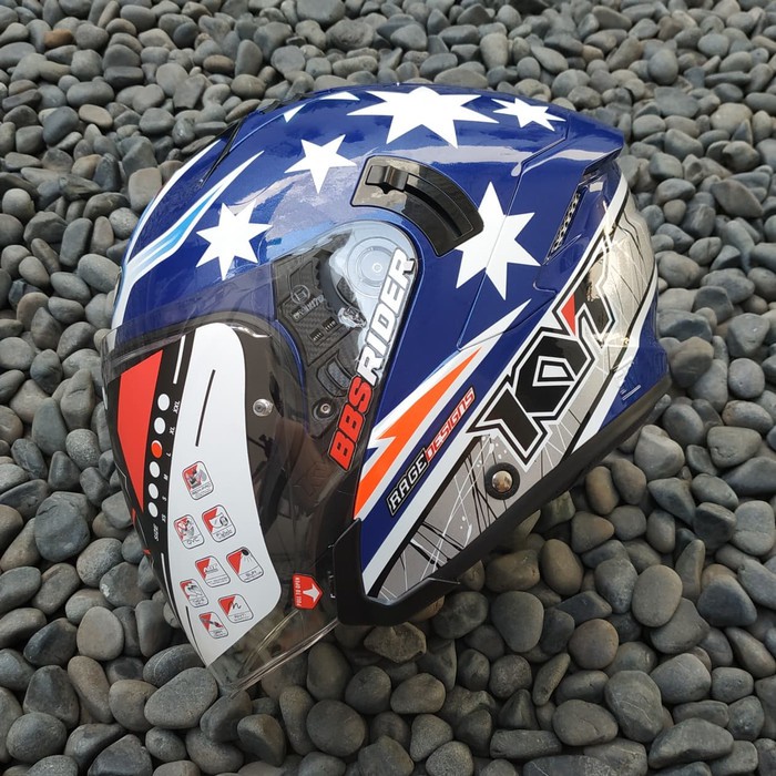 Helm KYT NFJ Broc Parkes