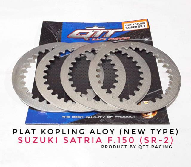 Plat kopling alumunium QTT RACING LENGKAP