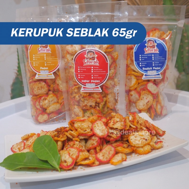

Kerupuk Seblak 65 gram