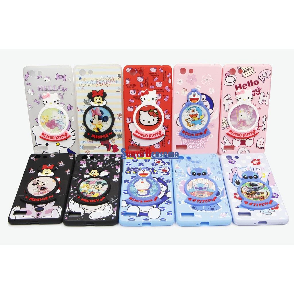 Sarung Softcase Silikon Karakter Kartun Oppo Neo 7 - Oppo A33