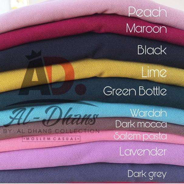 Termurah dan terbaik >> HIJAB BERGO SHAFA ORIGINAL BY AL DHANS