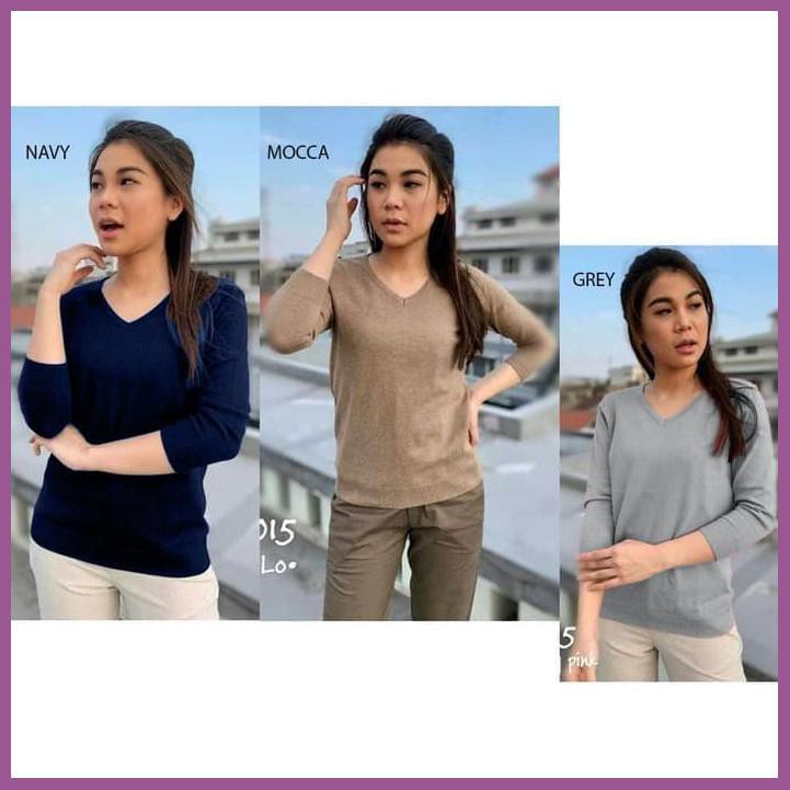 BAJU ATASAN WANITA BLOUSE WANITA KOREA PUTIH TERBARU