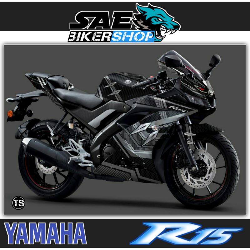 DECAL FULLBODY R15 V3 BLACK BATMAN