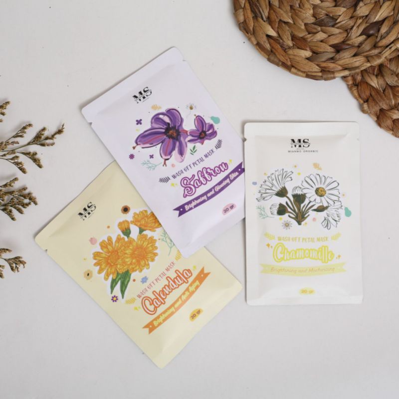 

TERMURAH Petal Wash Of (Safron, Chamomile, Calendula)
