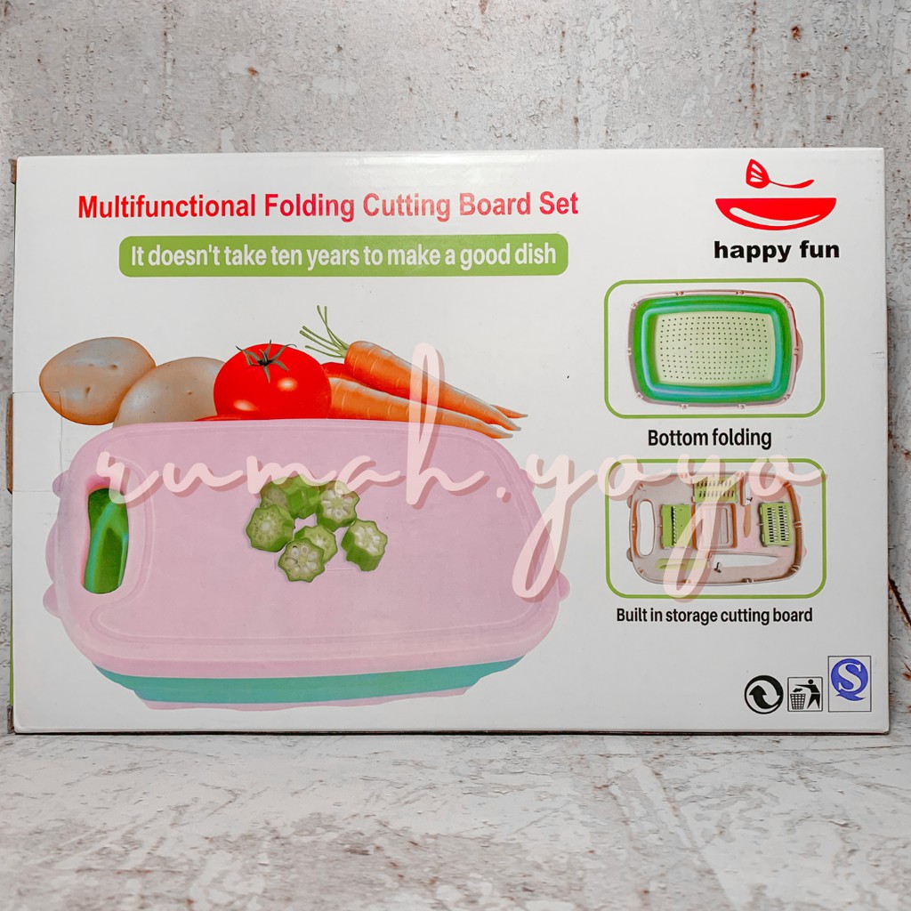 Talenan Set / Cutting Board Set Happy Fun