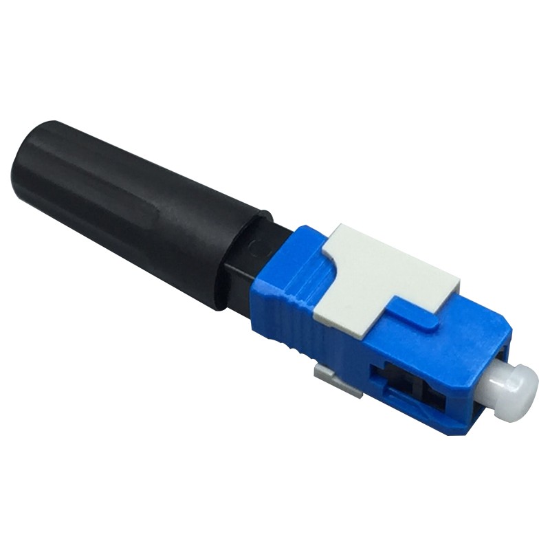 10pcs Ftth Embedded Sc Optic Fiber Quick Fast Connector Adapter Ftth Sc Upc  Exclusively For Export