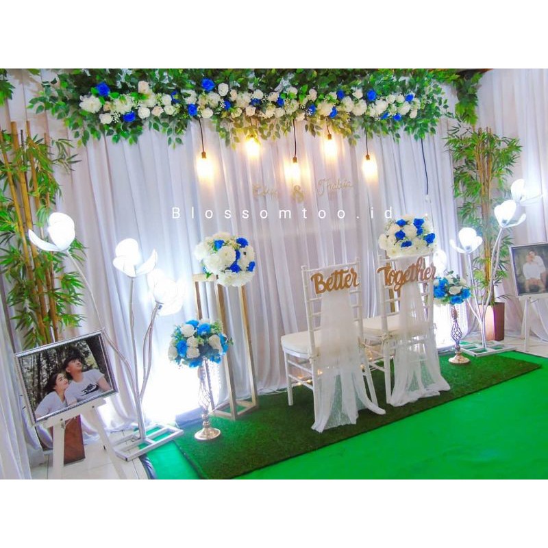 Dekorasi lamaran atau akad nikah
