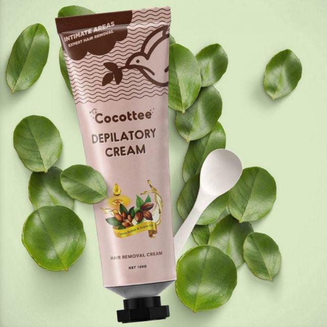 ❄️MATCHA❄️ COCOTTEE DEPILATORY CREAM / BODY CREAM / BODY LOTION - KRIM PERONTOK BULU BPOM