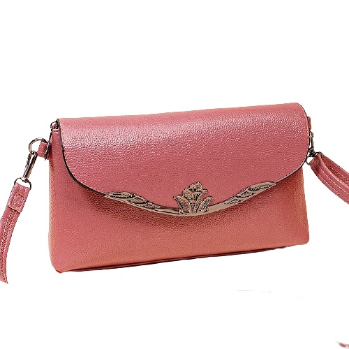 TAS SELEMPANG WANITA IMPORT KEKINIAN PESTA KULIT PINK LEANY TA373P3 SLING BAG KOREA MINI MURAH BATAM