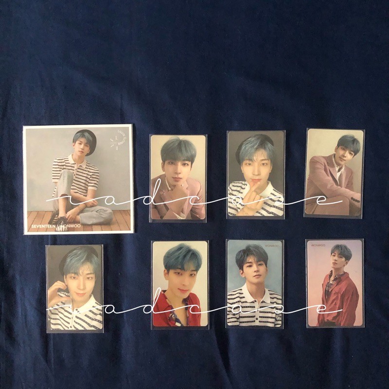 Wonwoo Fallin Flower Photocard Seventeen