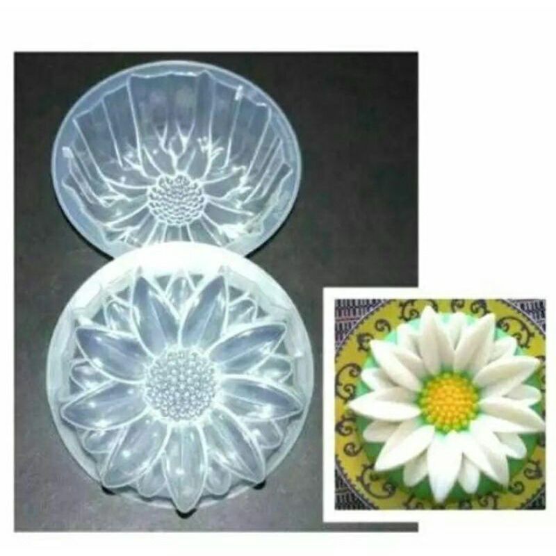 Cetakan Puding Bunga Matahari/ Cetaka Puding Bunga ART Matahari