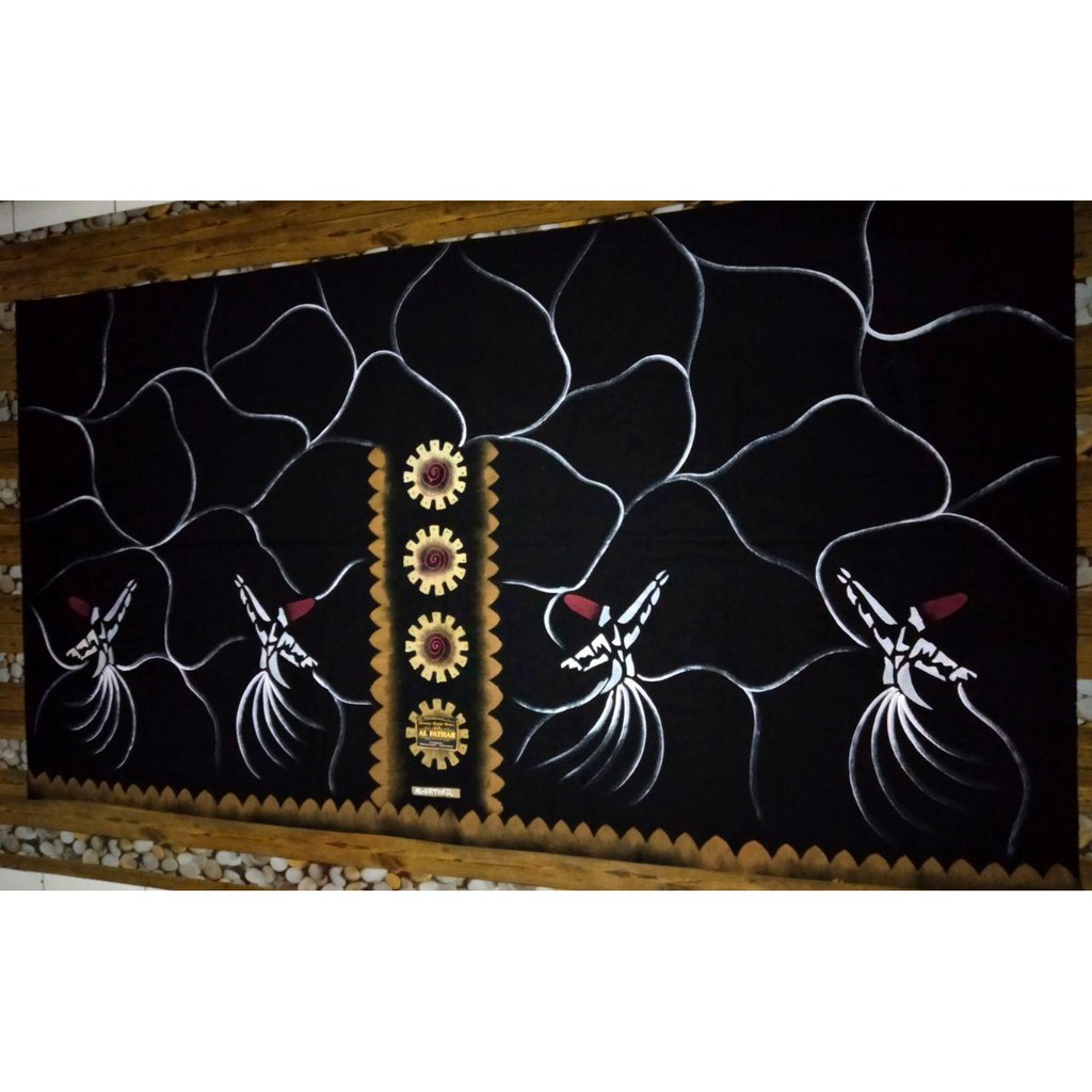 Jual Sarung Batik Motif Tari Sufi Katun Primis Nusantara Batik Lukis