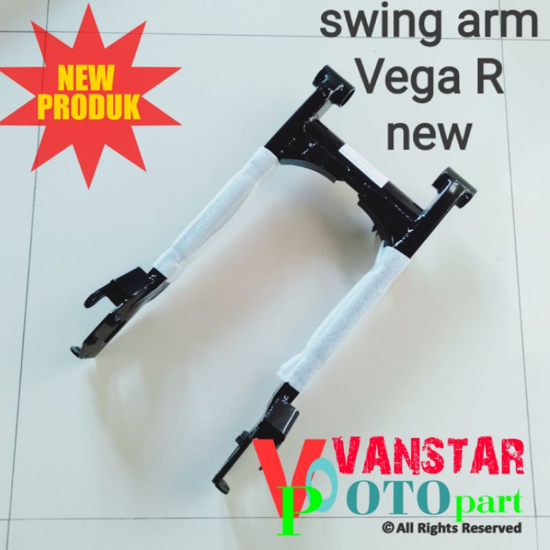 swing arm lengan ayun Vega r new bahan tebal warna hitam