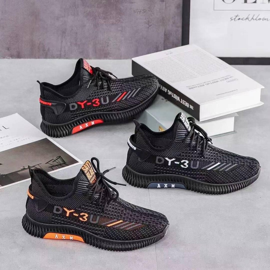 Asli Import Sepatu Pria Import / Sneakers Pria Casual / Sport Running Fashion AXM Size 39-44 DY-3U