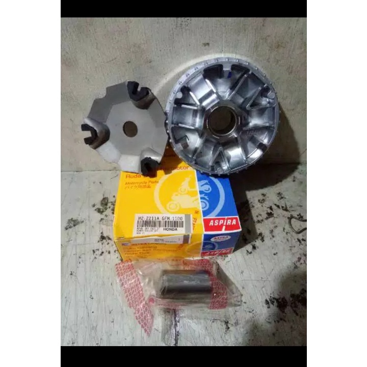 rumah roller vario karbu / paket rumah roler honda vario / rumah roler original vario / rumah roller