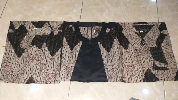 Dress Batik Couple• Set Pakaian Couple Zigzag Karyaku • Kemeja Batik Pria Premium High Quality