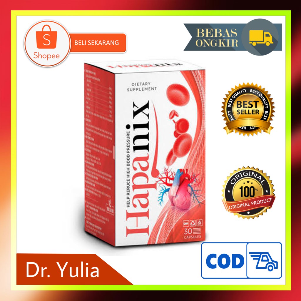 Jual Hapanix Obat cocok untuk penderita diabetes, tekanan darah dan jantung