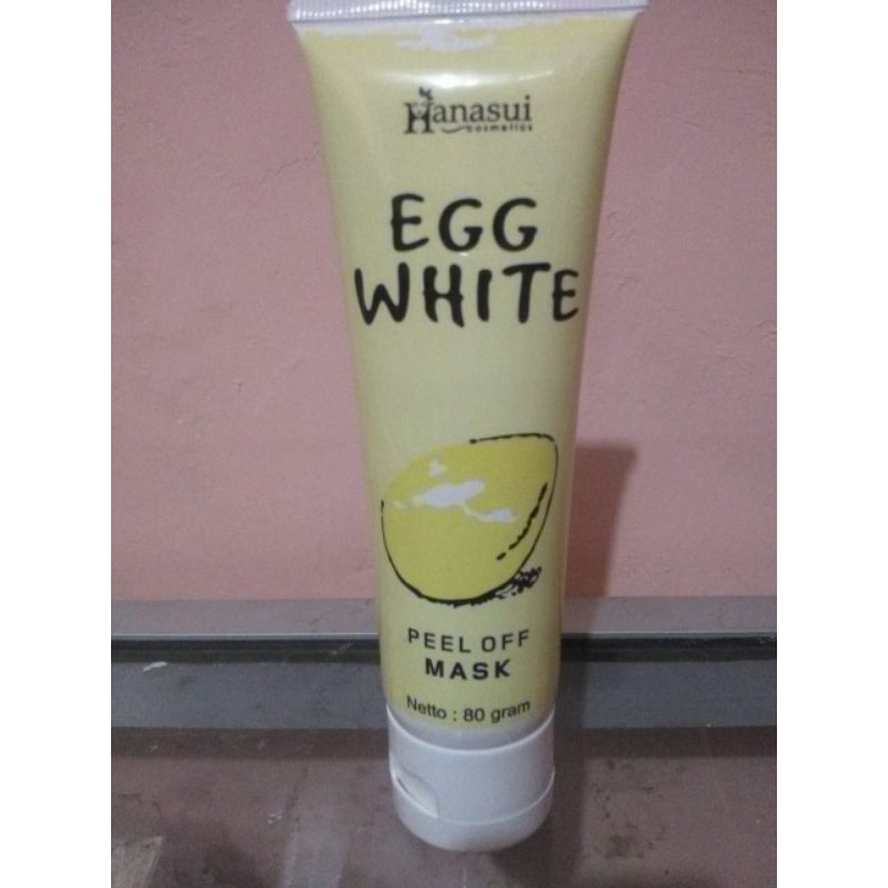 Egg white mask hanasui