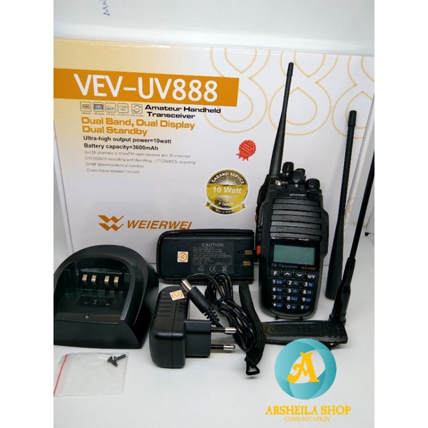 Ht weirwei 888 10 watt original garansi 1 tahun