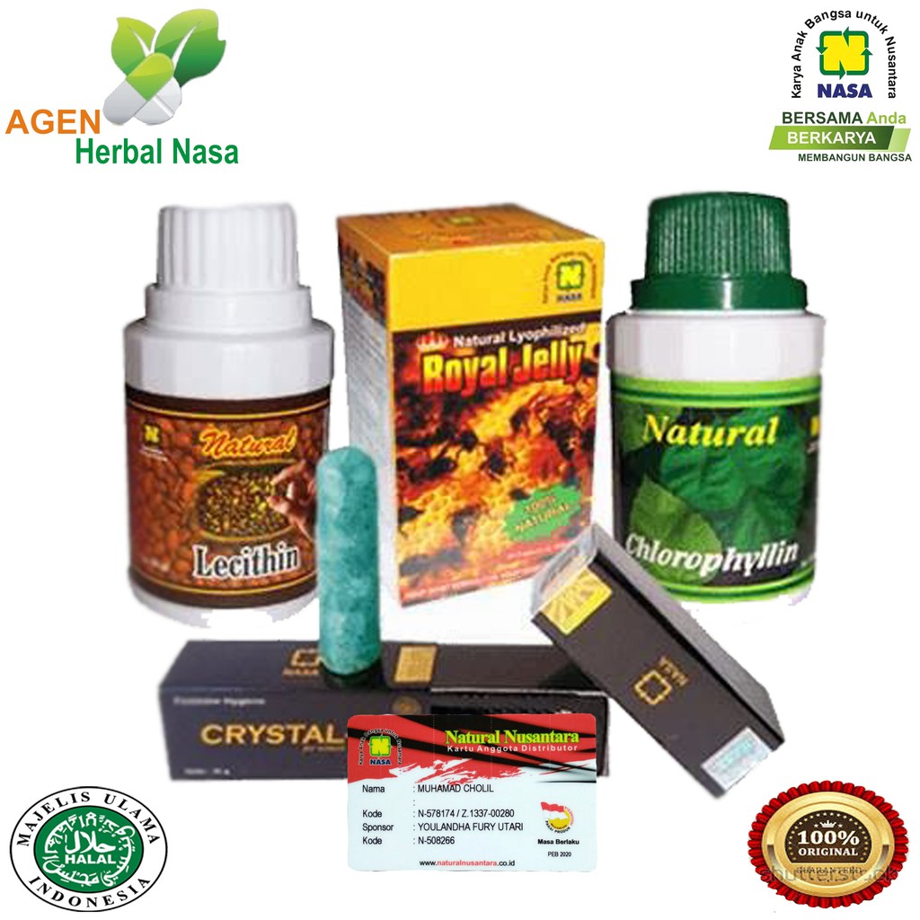 PAKET PREMIUM PROGRAM CEPAT HAMIL NASA / AGEN HERBAL NASA
