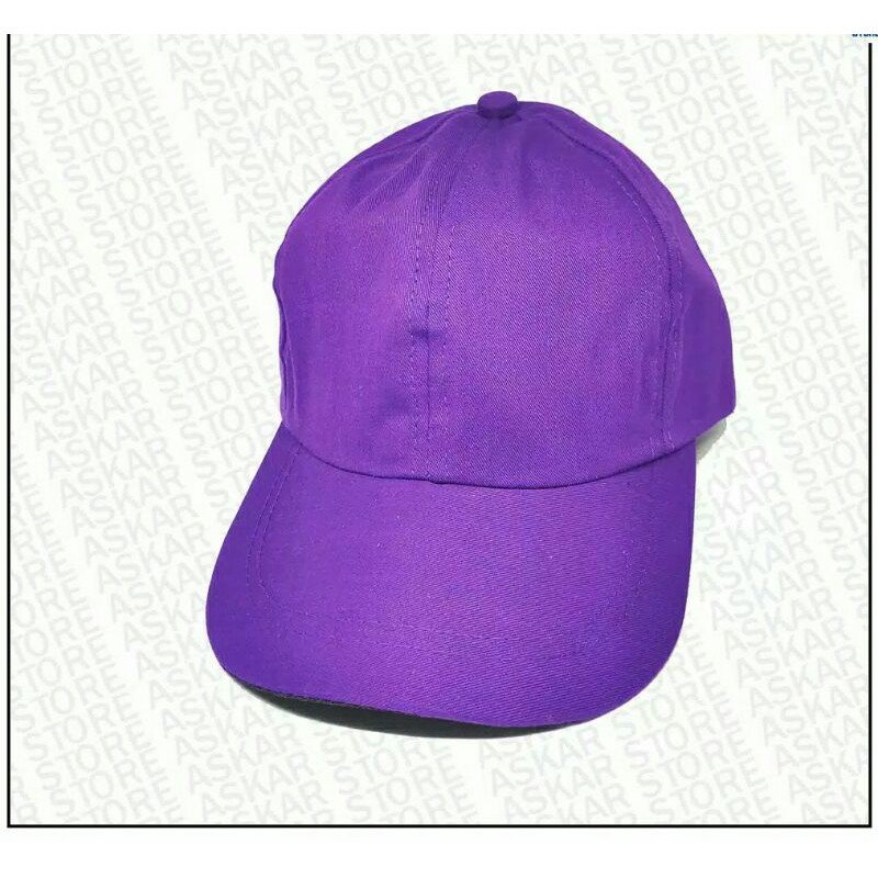 Topi Polos Baseball Pria Wanita Ukuran  Anak