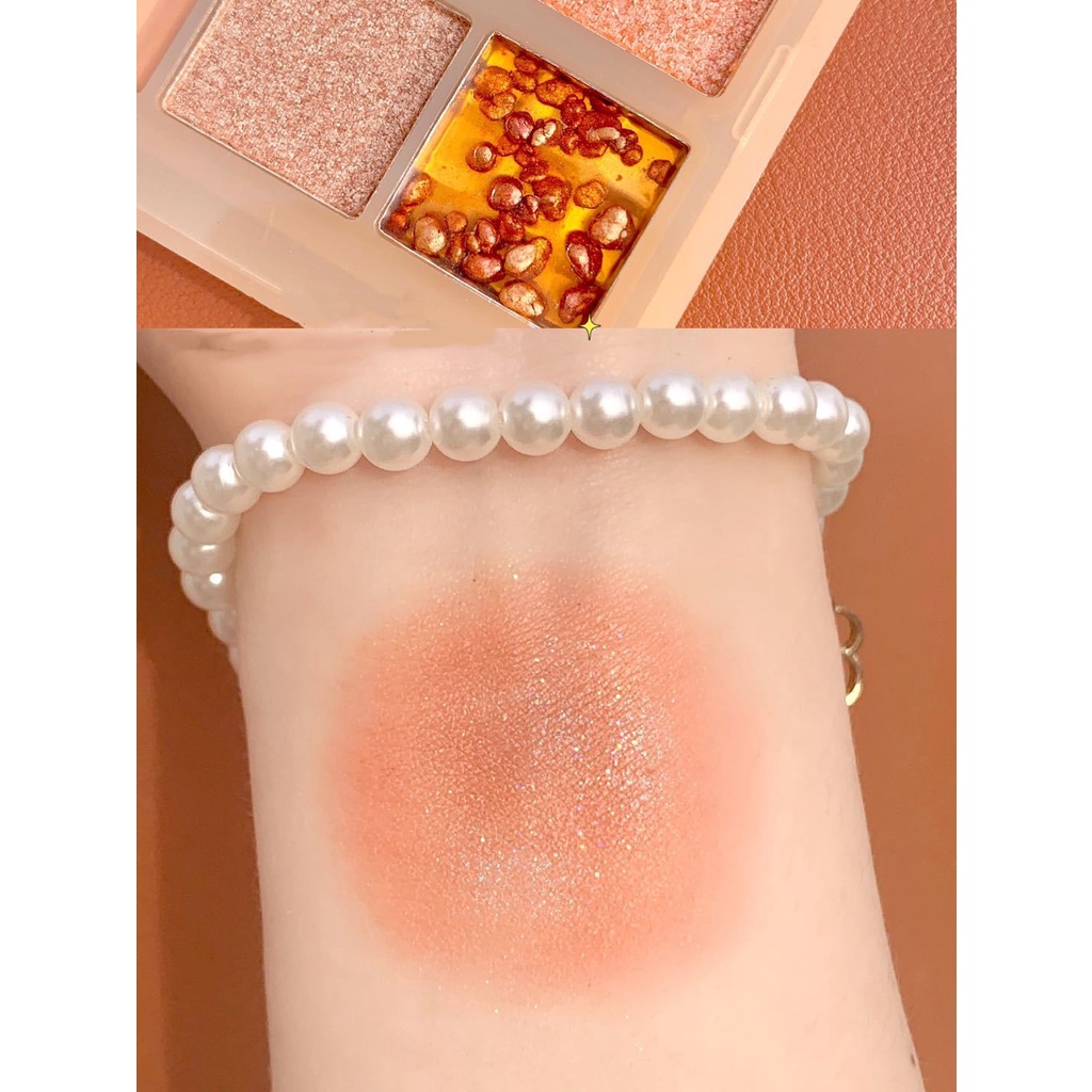DIKALU Eyeshadow 20 Warna Glitter Matte Kombinasi Tahan Lama JADED-5