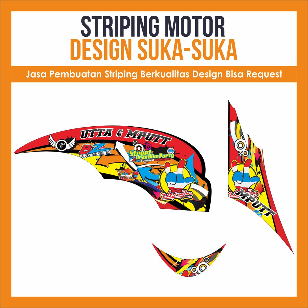 Contoh Desain Stiker  Thailook Inspirasi Desain Menarik