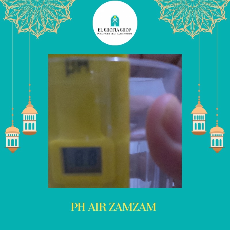 Air ZamZam 80ML Original | Air ZamZam 80ML Asli | Air ZamZam Oleh-Oleh Haji Umroh