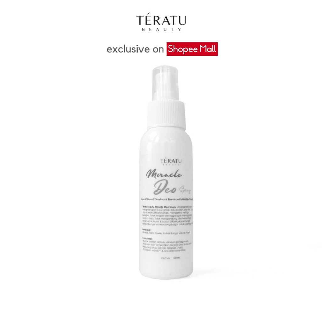 

Teratu Beauty (Spray) Miracle Deo Spray