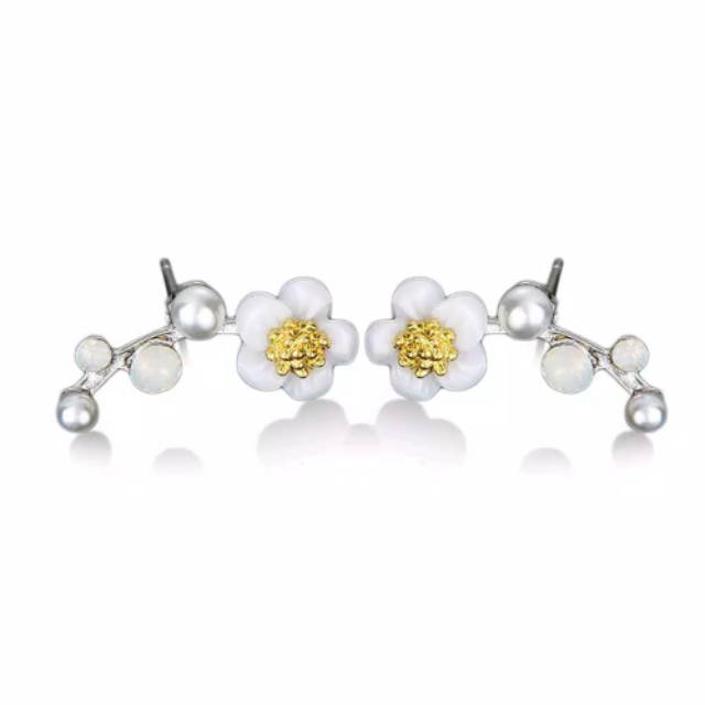 Anting Korea Anting Bunga Mutiara / Motif Bintang Anting Wanita Cantik