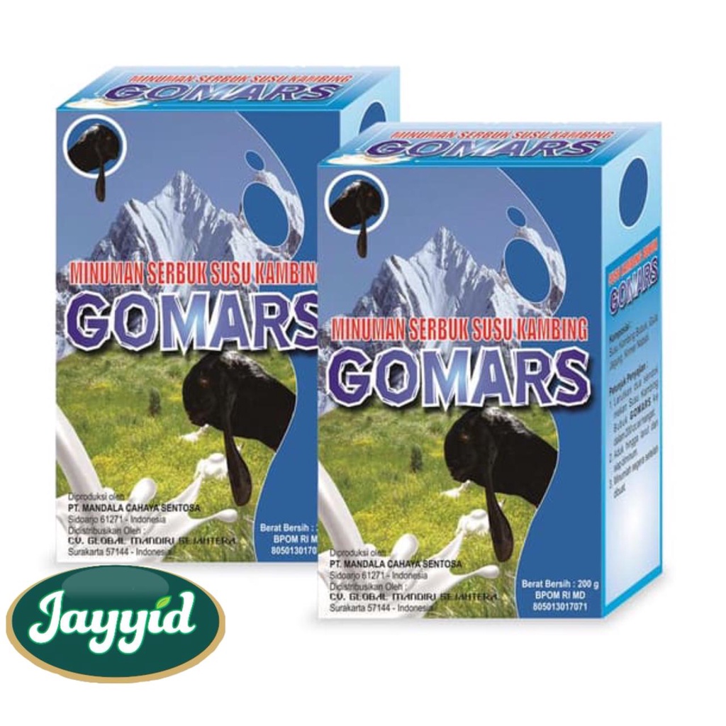 

Susu Kambing Etawa Gomars Bubuk 200gr