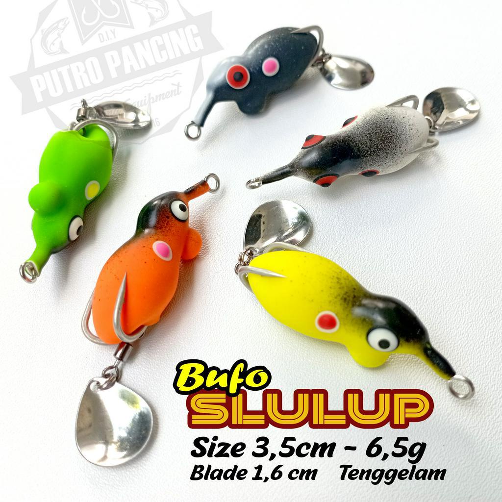 Lure Bufo SLULUP Tenggelam Soft Frog softfrog