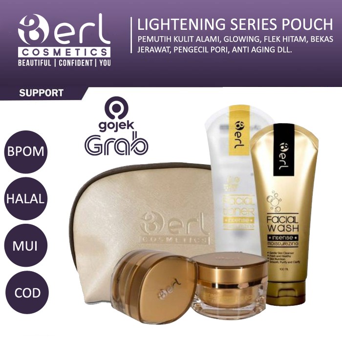 (COD) INTENSE LIGHTENING SERIES POUCH Berl Cosmetic B Erl Cosmetics ...