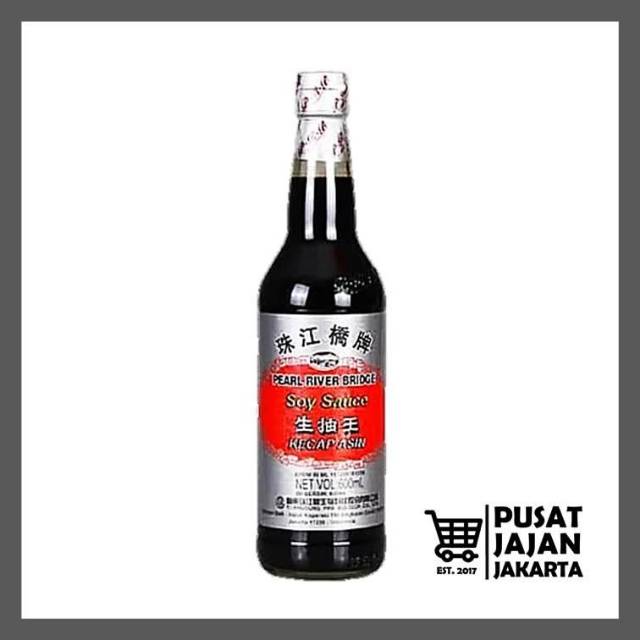 

Pearl River Bridge TTS Soy Sauce / Mushroom 600ml Kecap Asin / Jamur Hitam 600 ml Import China