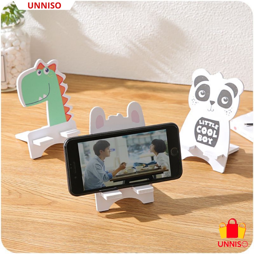 UNNISO - Stand Holder Dudukan Hp Tablet Motif Kartun  DH2