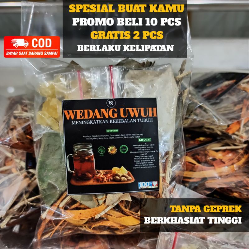 

PROMO BELI 10 GRATIS 2! WEDANG UWUH JAMU KOMPLIT BATU+BUBUK EKSTRA REMPAH HERBAL KHAS IMOGIRI