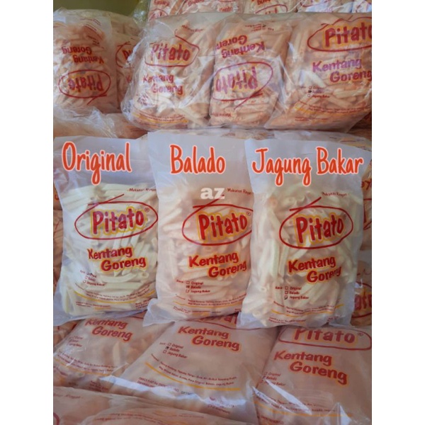 

250 gr Pitato Kentang Goreng/Snack Kiloan