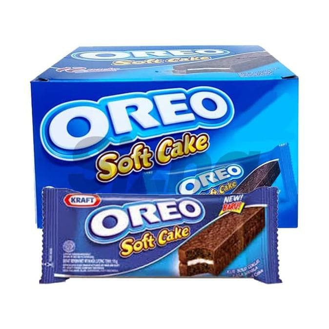 

Oreo Soft Cake 16G | Bolu Oreo 1 Box isi 12 Bungkus