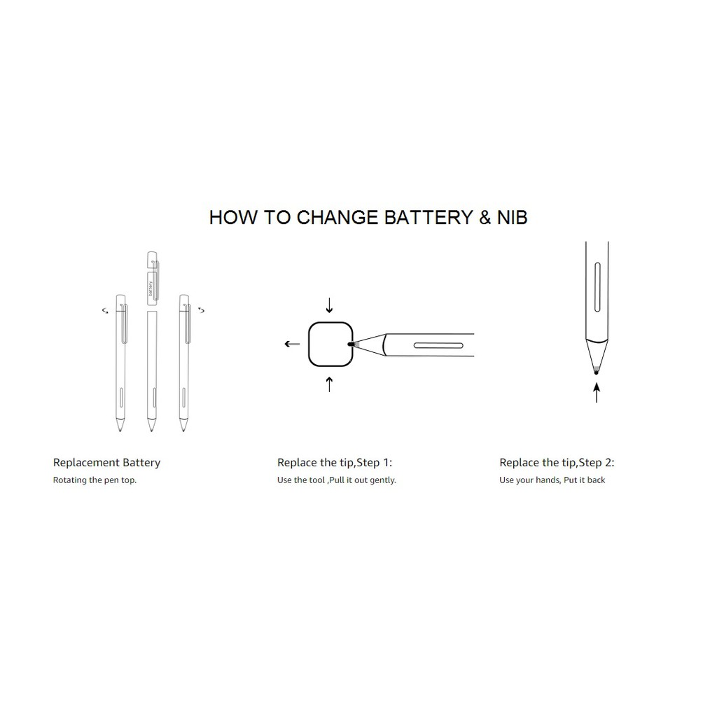 Active Stylus Pen - Compatible with Surface - ME-MPP303 - Pena Stylus Kompatibel Microsoft Surface