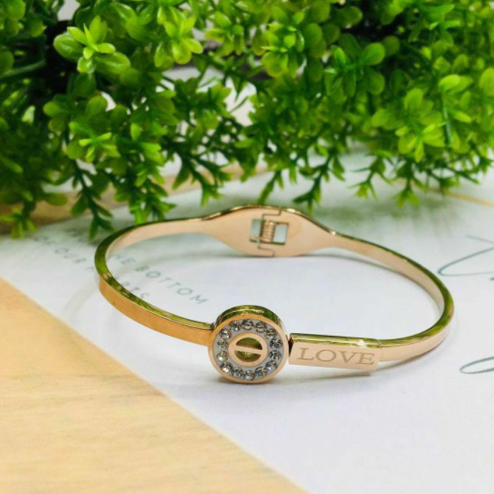 GG Gelang Bangle Love Cart*ie*r Titanium