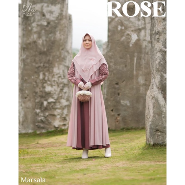 ROSE DRESS ORIGINAL BY ADEN HIJAB