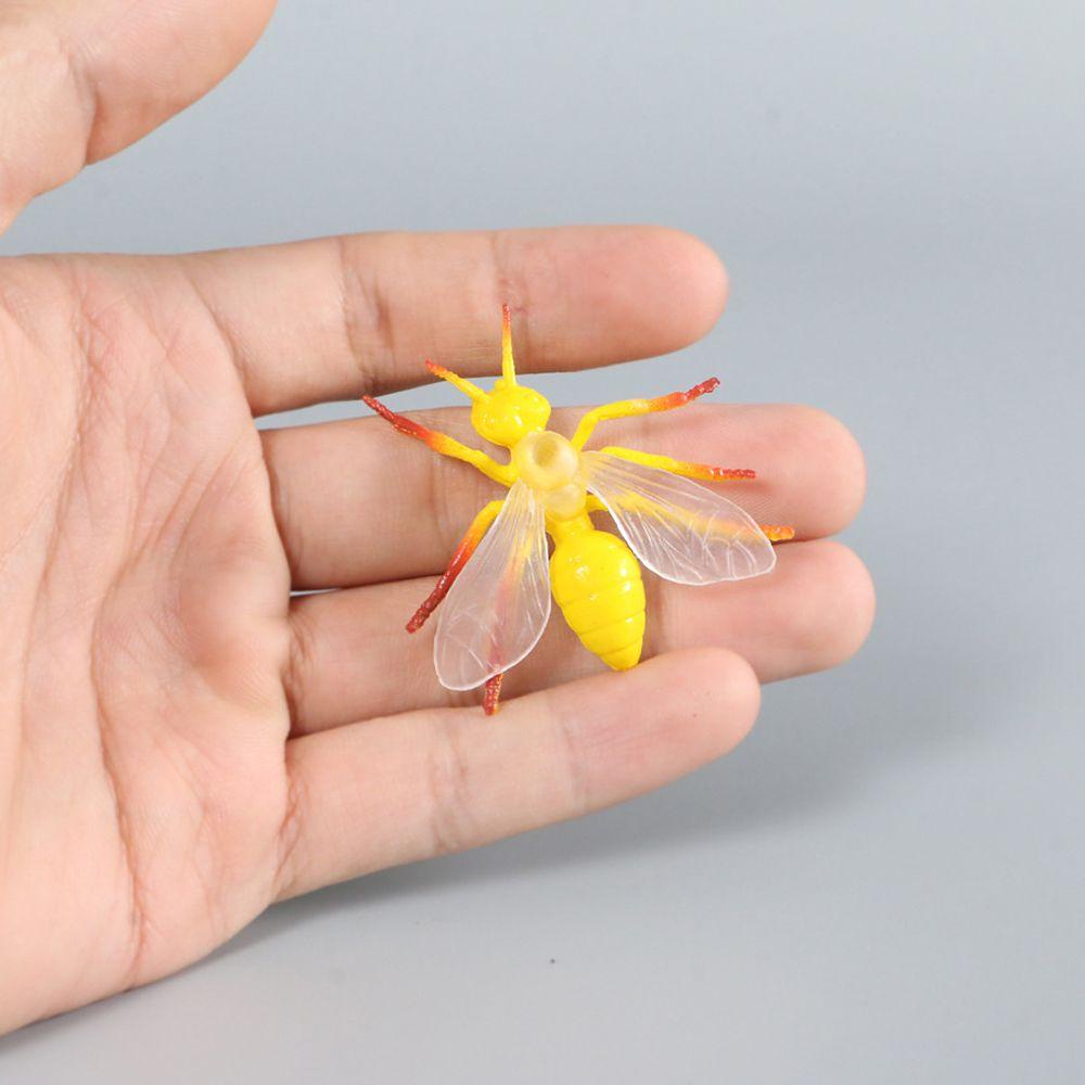 Lanfy Simulasi Mainan Model Serangga Anak Hadiah Kecoa Kumbang PVC Spider Angka Realistis Patung Serangga