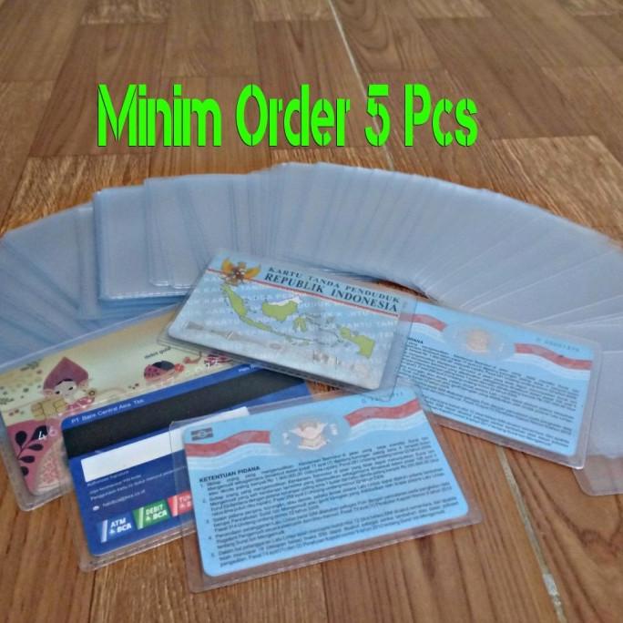 

{{{{}}] Plastik Pelindung KTP / SIM / ATM - Cover Pelindung KTP