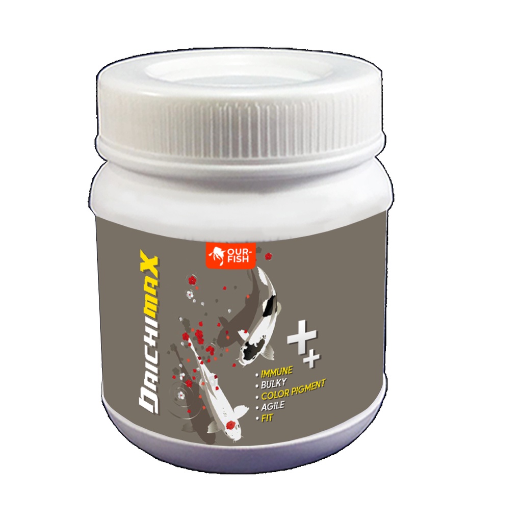 OURFISH - Vitamin Ikan Koi Daichi Max Kohaku Pakan Makanan Pelet Koukkai Fishkinian Ikanesia Farm