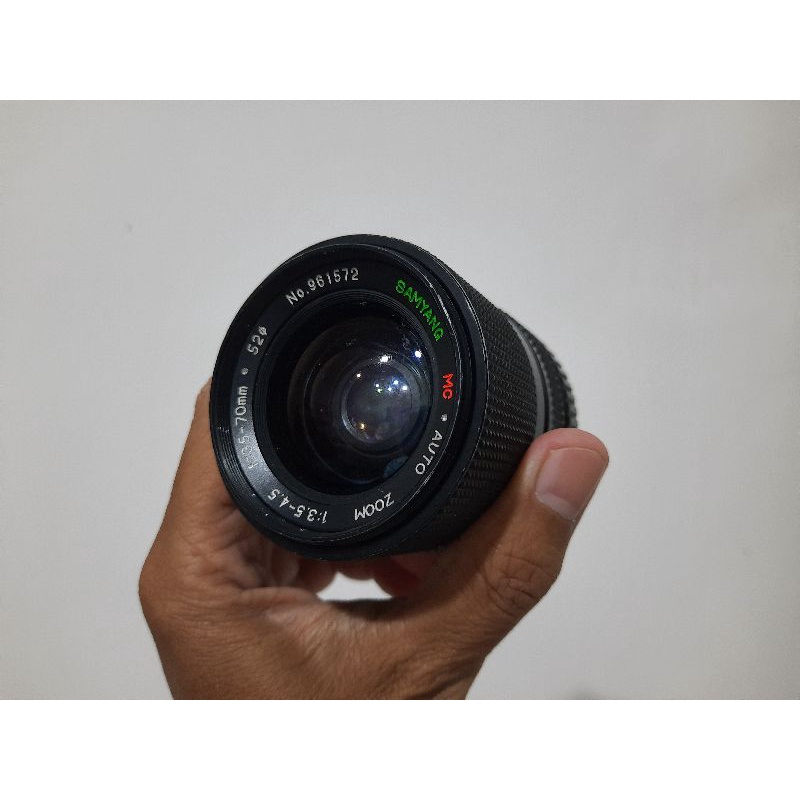 Lensa manual Samyang 30-70mm F/3.5-4.5 PK Mount for Pentax / Ricoh