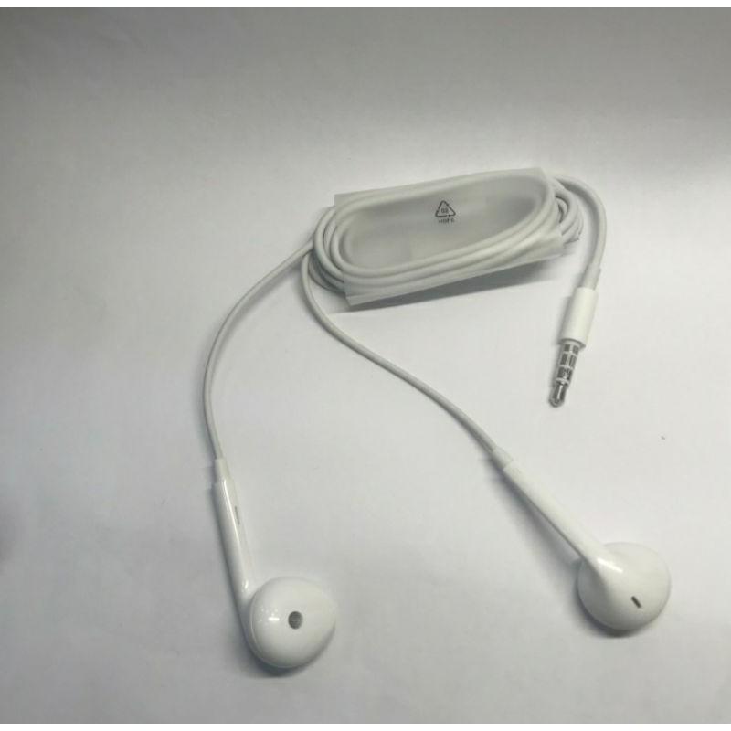 EARPHONE HANDSFREE OPPO RENO 4 JACK 3.5MM WITH MIC ORIGINAL