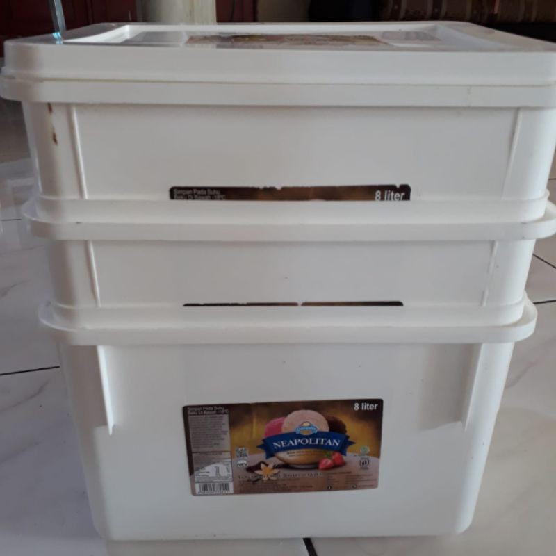 box ember es krim bekas eskrim 8L