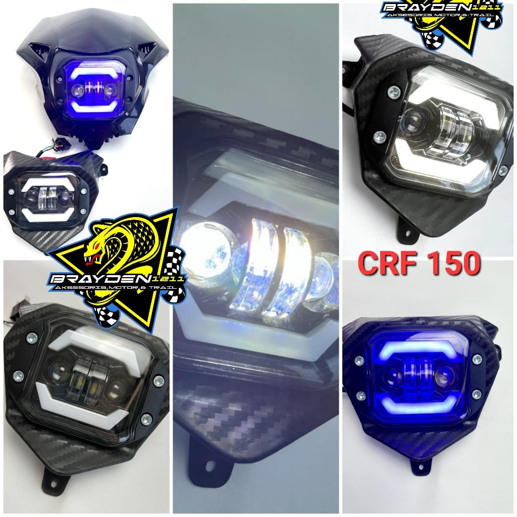 LAMPU LED CRF/HEADLAMP CRF 150/LAMPU DEPAN LED CRF/LAMPU DEPAN CRF 150/LAMPU LED DAYMAKER CRF