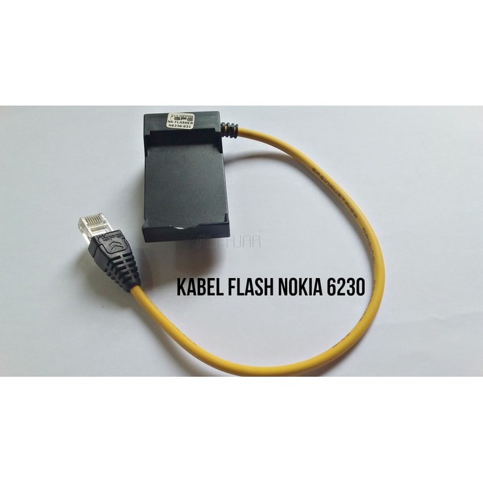 Jual KABEL FLASH NOKIA 6230 UFSTORNADO UFST CLYCLONE BEST JAF FBUS RJ45 ...
